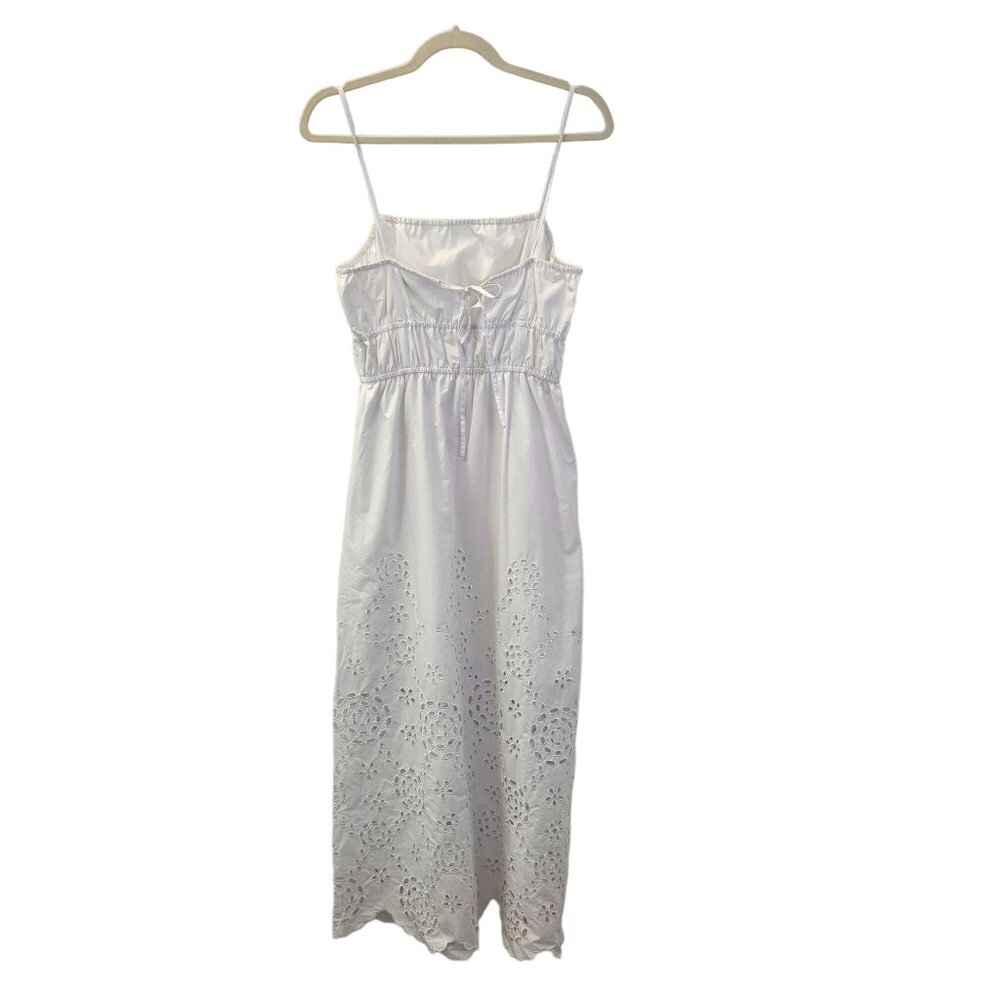 NWT Madewell Depeche Eyelet Midi Sundress Size 6 - Picture 2 of 8